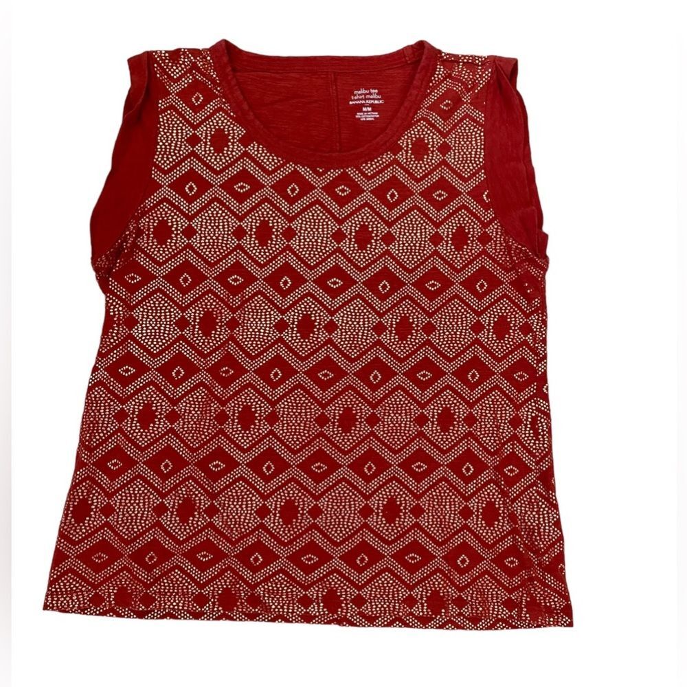 NWOT Banana Republic Sleeveless Malibu T-shirt size M